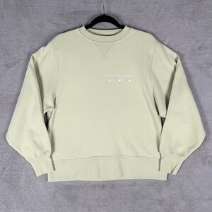 AYR All Year Round Women's‎ XS Fleece Lined Pullover Sweatshirt Mint Green